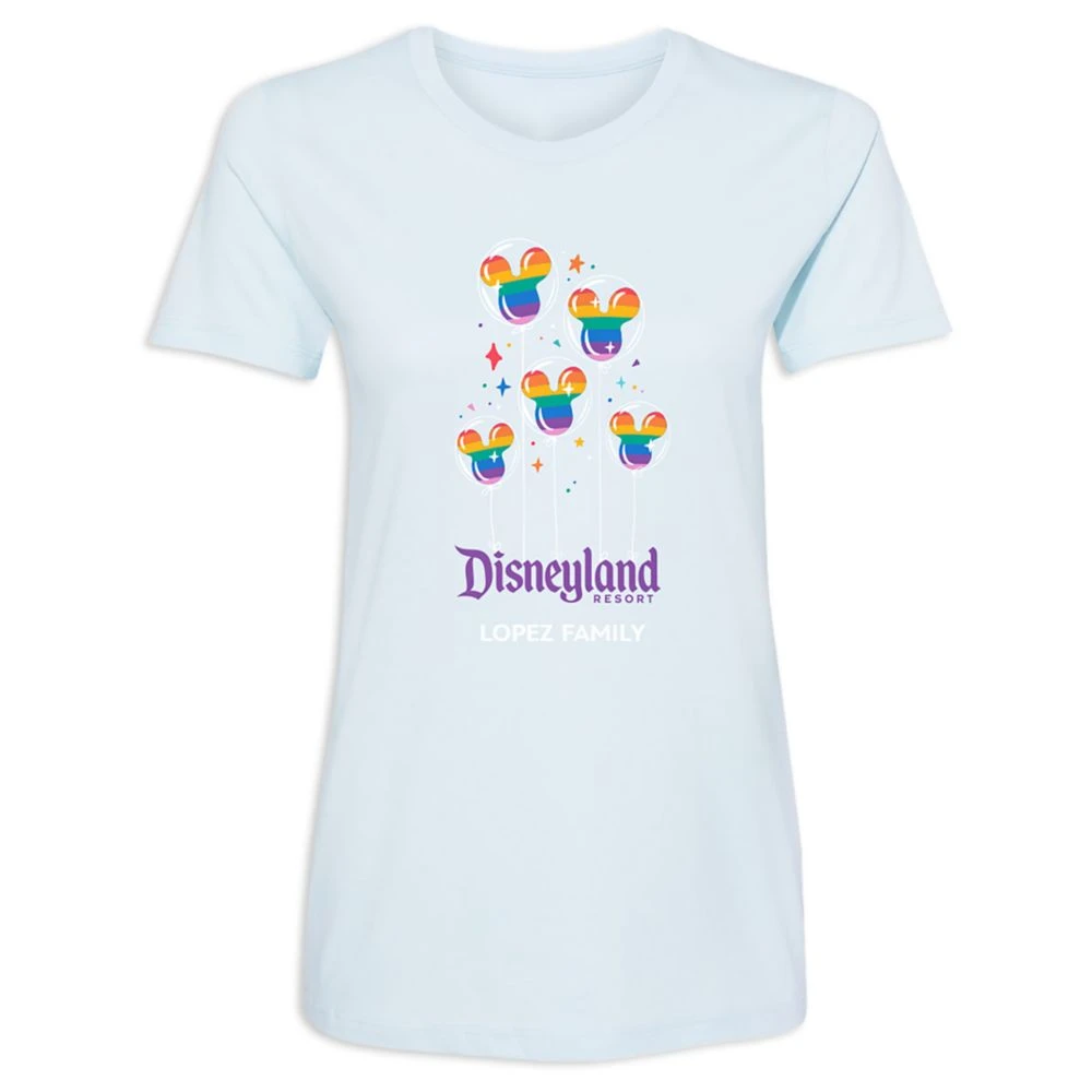 Women's Disneyland Mickey Mouse Balloon T-Shirt – Customized 4 Women's Disneyland Mickey Mouse Balloon T-Shirt – Customized - Image 4