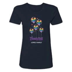 Women's Disneyland Mickey Mouse Balloon T-Shirt – Customized 10 Women's Disneyland Mickey Mouse Balloon T-Shirt – Customized -Dinei Clothing Shop 7807055820396 4