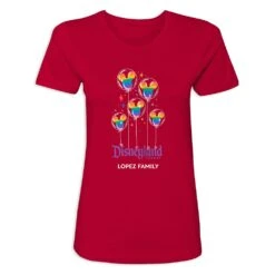 Women's Disneyland Mickey Mouse Balloon T-Shirt – Customized 11 Women's Disneyland Mickey Mouse Balloon T-Shirt – Customized -Dinei Clothing Shop 7807055820396 5