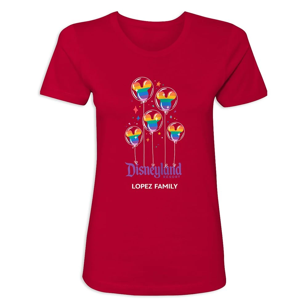 Women's Disneyland Mickey Mouse Balloon T-Shirt – Customized 6 Women's Disneyland Mickey Mouse Balloon T-Shirt – Customized - Image 6