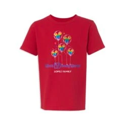 Kids' Walt Disney World Mickey Mouse Balloon T-Shirt – Customized -Dinei Clothing Shop 7807055820405 5