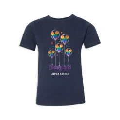 Kids' Disneyland Mickey Mouse Balloon T-Shirt – Customized -Dinei Clothing Shop 7807055820406 4