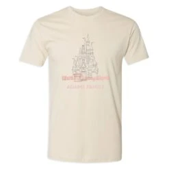 Adults' Cinderella Castle Walt Disney World T-Shirt – Customized -Dinei Clothing Shop 7807055820417 3