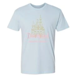 Adults' Sleeping Beauty Castle Disneyland T-Shirt – Customized -Dinei Clothing Shop 7807055820421 2
