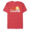 Disney The Lion King Heathered T-Shirt For Adults