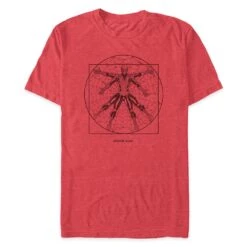 Disney Vitruvian Spider-Man T-Shirt For Adults