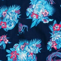 Disney Millennium Falcon And R2-D2 Woven Shirt For Adults – Star Wars -Dinei Clothing Shop 7807107060207 2