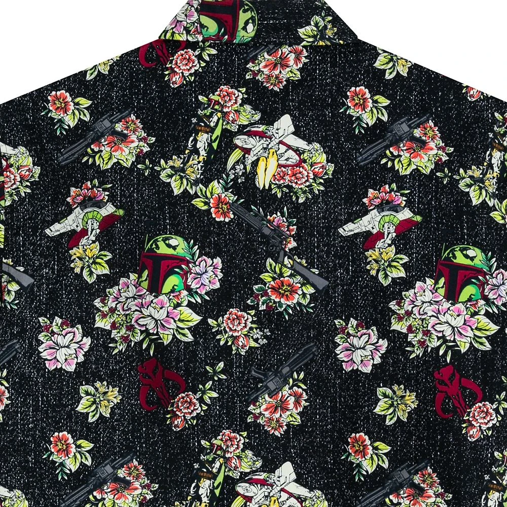 Disney Boba Fett Woven Shirt For Adults – Star Wars 2 Disney Boba Fett Woven Shirt For Adults – Star Wars - Image 2