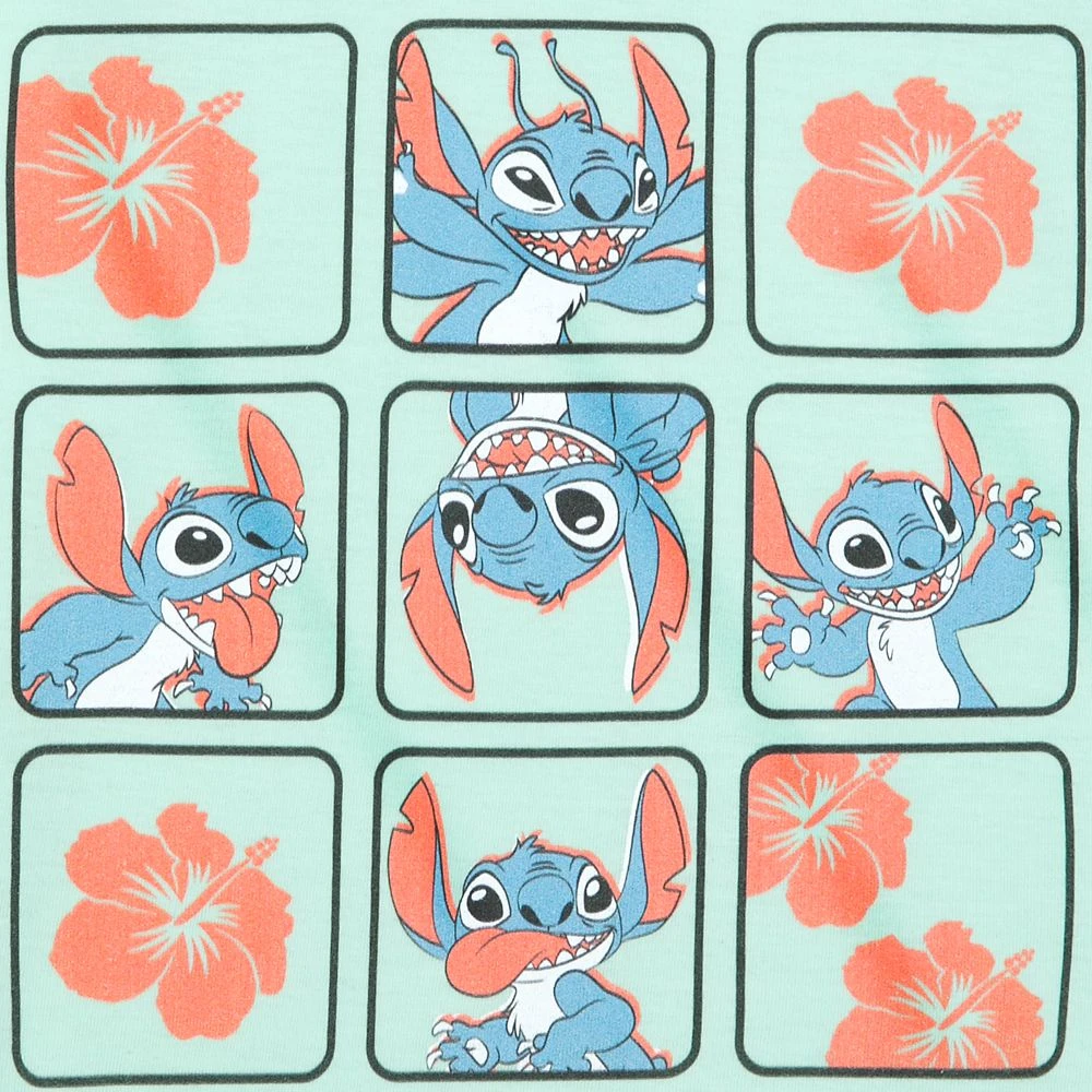Disney Stitch Grid T-Shirt For Kids – Lilo & Stitch 3 Disney Stitch Grid T-Shirt For Kids – Lilo & Stitch - Image 3