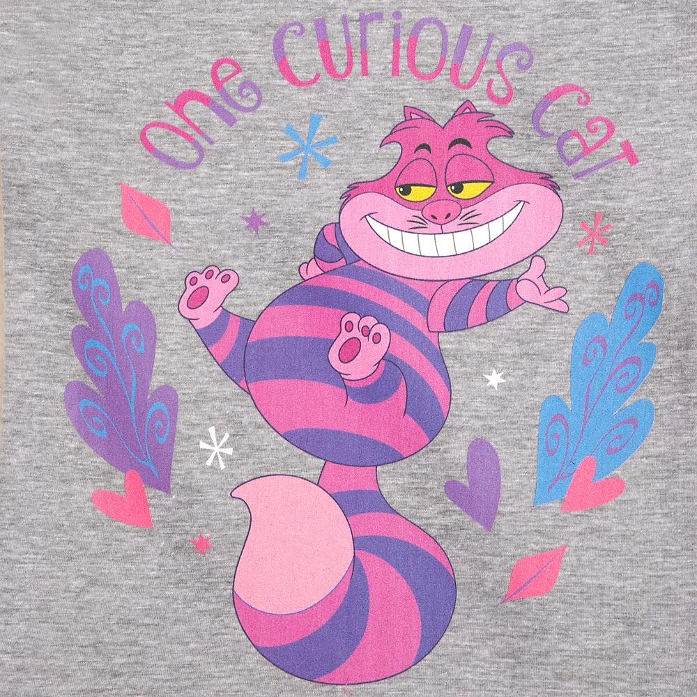 Disney Cheshire Cat T-Shirt For Girls – Alice's Wonderland Bakery 2 Disney Cheshire Cat T-Shirt For Girls – Alice's Wonderland Bakery - Image 2