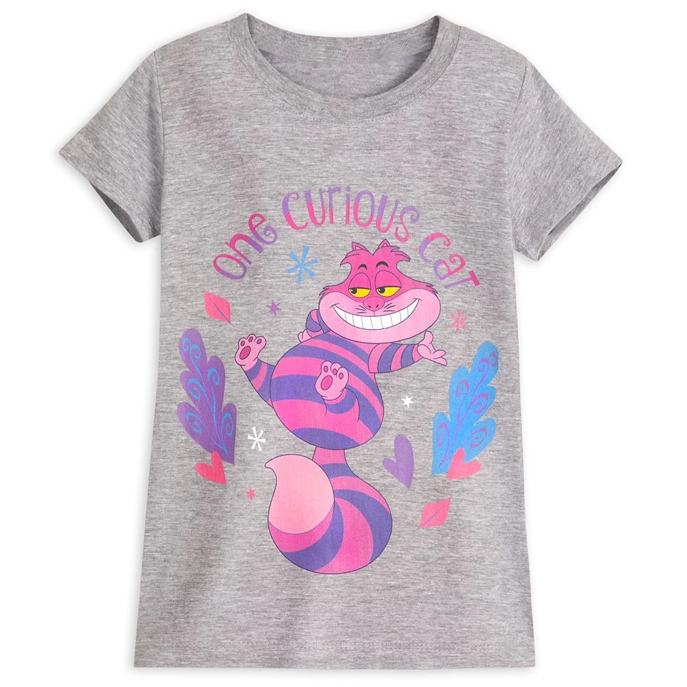 Disney Cheshire Cat T-Shirt For Girls – Alice's Wonderland Bakery 1 Disney Cheshire Cat T-Shirt For Girls – Alice's Wonderland Bakery