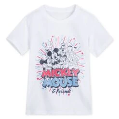 Disney Mickey Mouse And Friends Fireworks T-Shirt For Kids