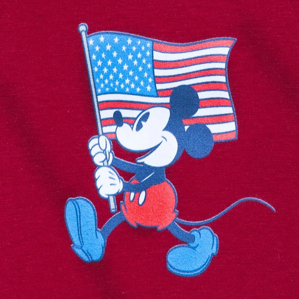 Disney Mickey Mouse Americana T-Shirt For Adults 3 Disney Mickey Mouse Americana T-Shirt For Adults - Image 3